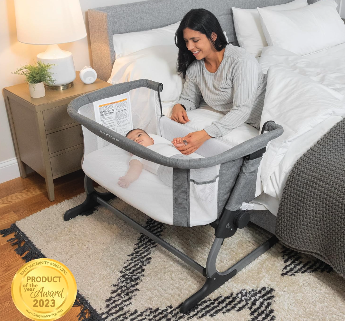 New in Box Baby Delight Beside Me Dreamer Bassinet | Bedside Sleeper | 6-Position Height Adjustment