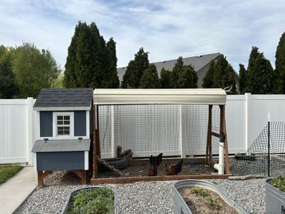 Chicken coop and run