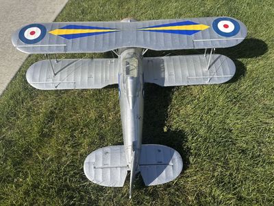 Gloster Gladiator Mk1 Biplane Fighter 1100mm BNF