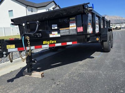 2025 Big Tex 14LP Dump Trailer — Like New, Under 10 Uses