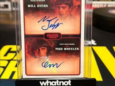 Topps Stranger Things Will & Mike Autographed Card