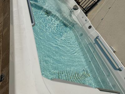 2021 Endless Pools R-200 infinity pool and spa (gray)