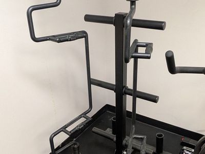 Weight tree and bumper stacker
