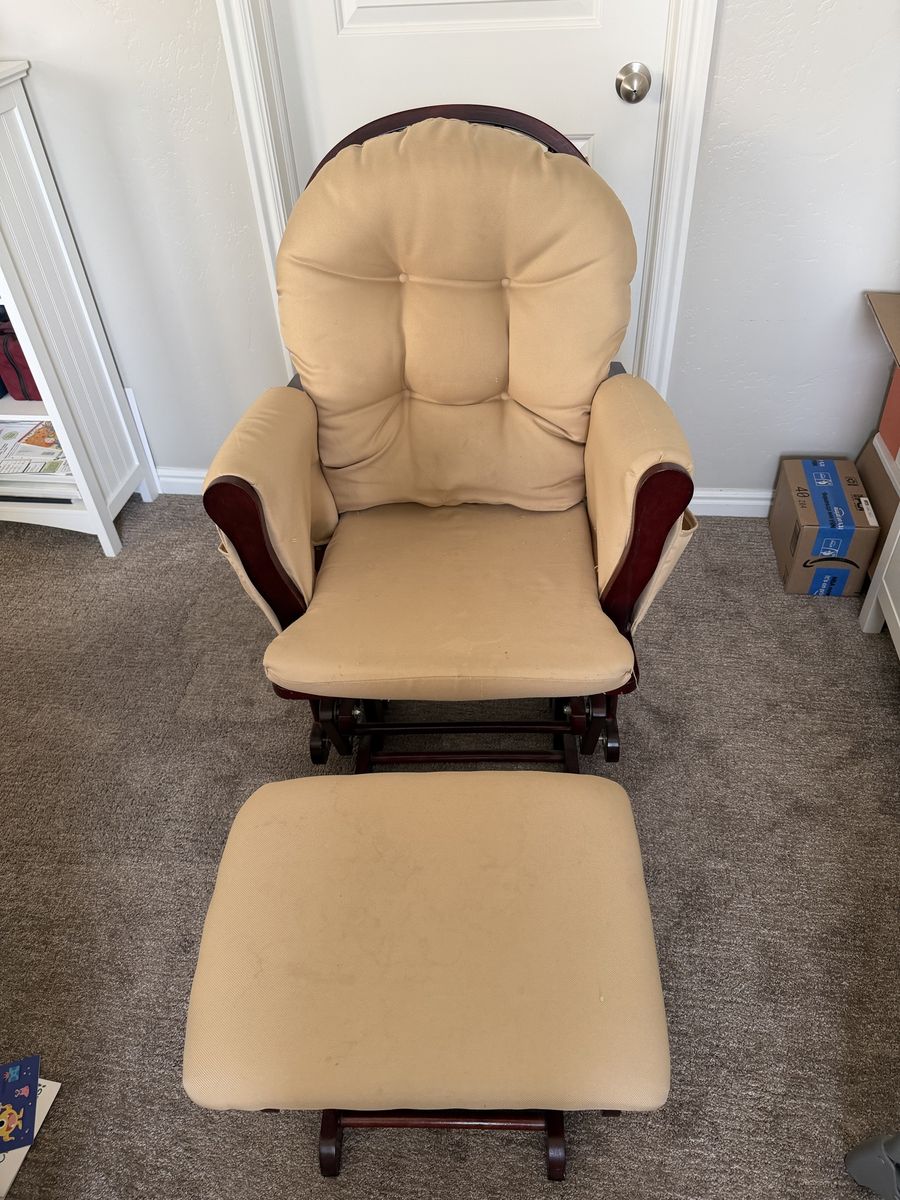 Glider Chair & Ottoman