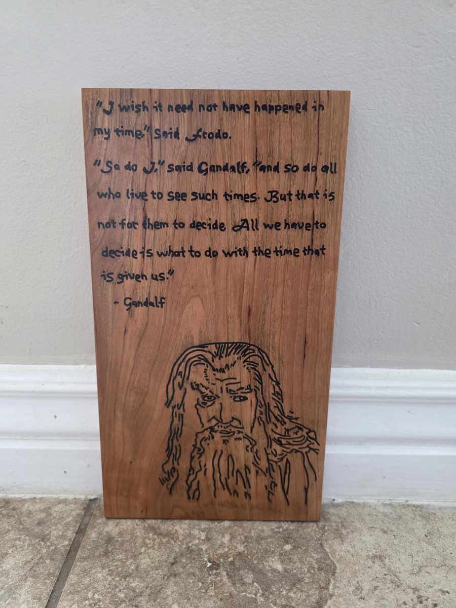 Inspirational Quote Sign