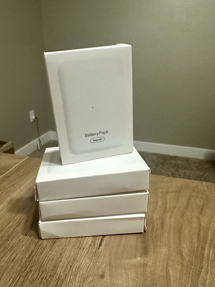 Magnetic Battery Pack - New in Box (Quantity of 4 available)