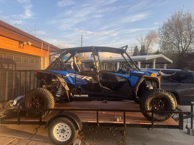 21 RZR Turbo S With New Trailer/spares/paddles