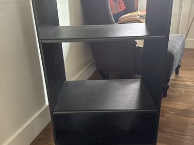 Technics Black Shelving Unit / Music Cabinet