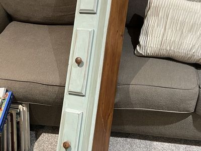4’ wood wall shelf