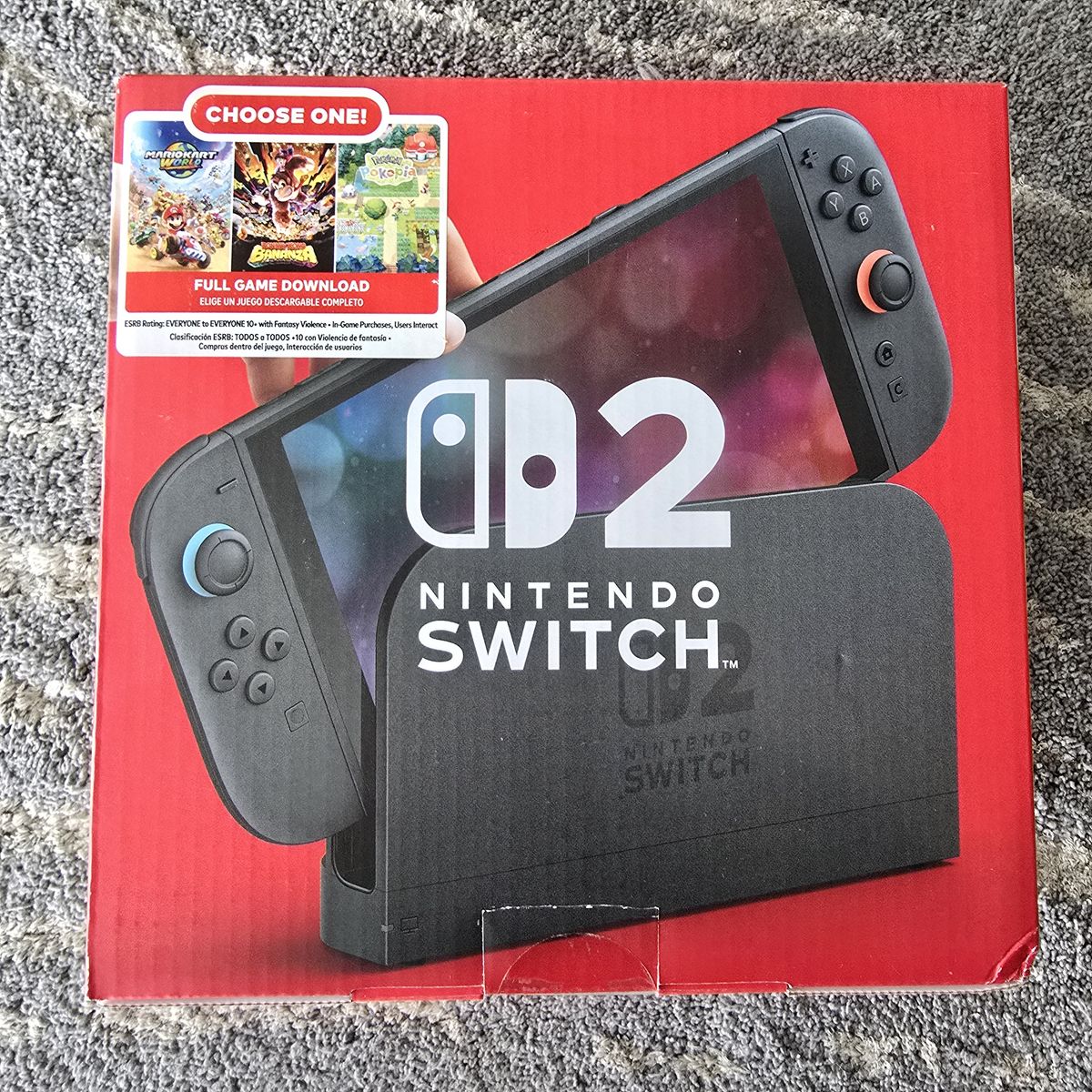 Nintendo Switch 2: Choose Your Game Bundle - New, Unopened
