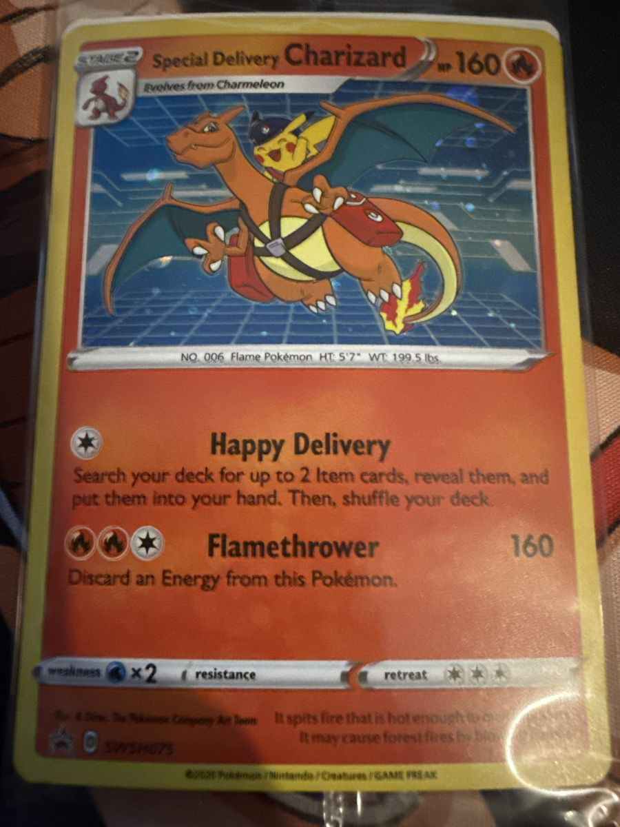 Pokemon special delivery charizard