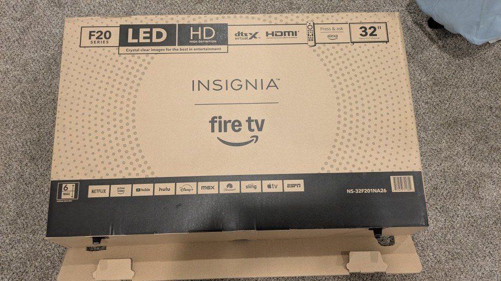 Insignia F20 Series 32" HD Smart LED Fire TV with Voice Remote and Alexa