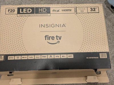 Insignia F20 Series 32" HD Smart LED Fire TV with Voice Remote and Alexa