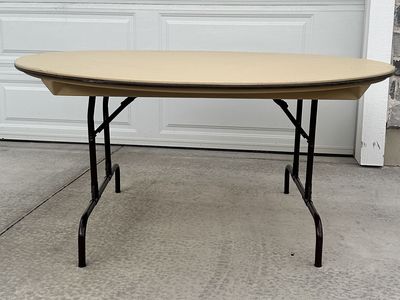 Mitylite 60" Round Folding Table