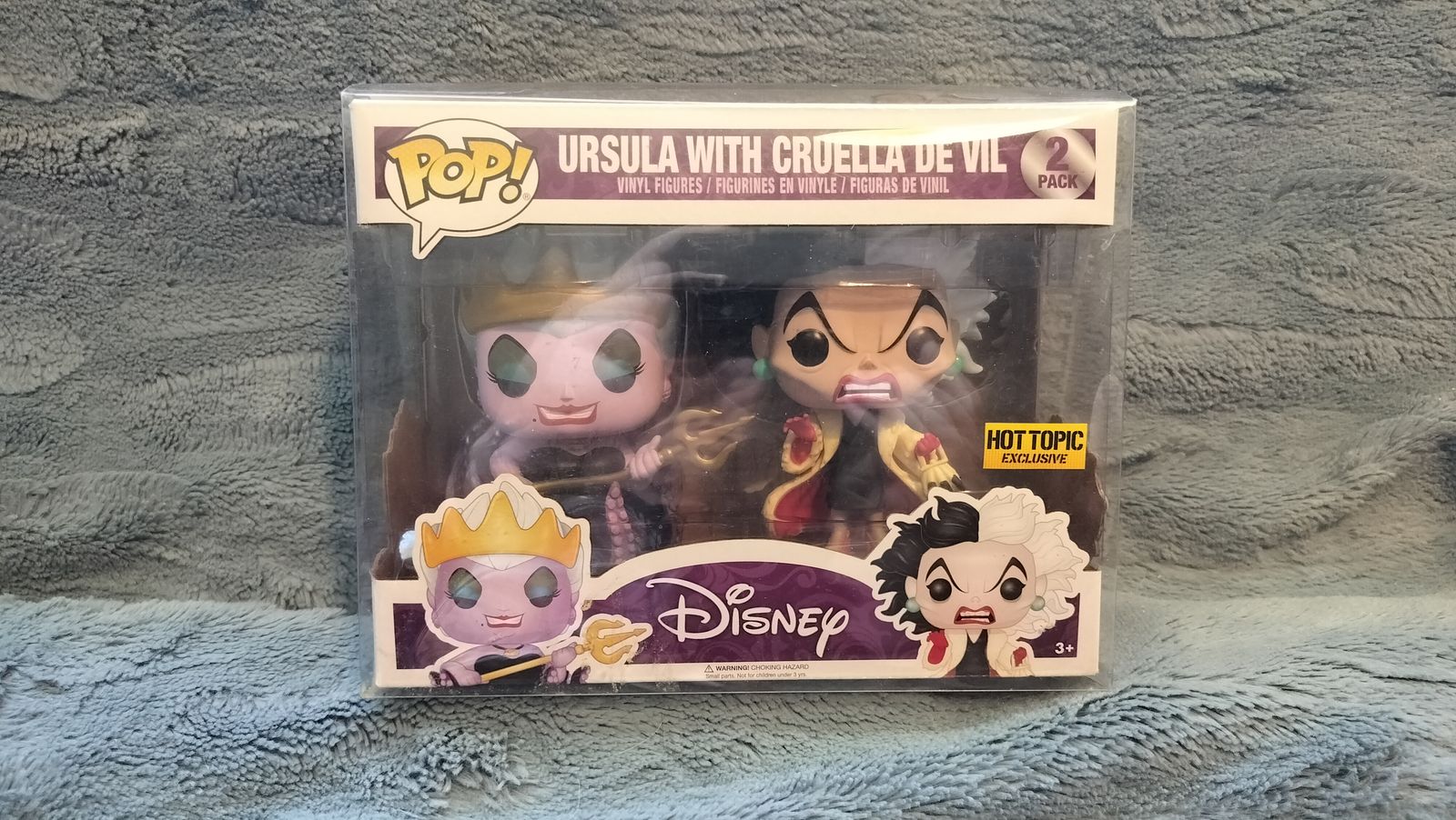 2017/2019 Funko Pops Misc. HOT TOPIC Ursula and Cruella Prices in description