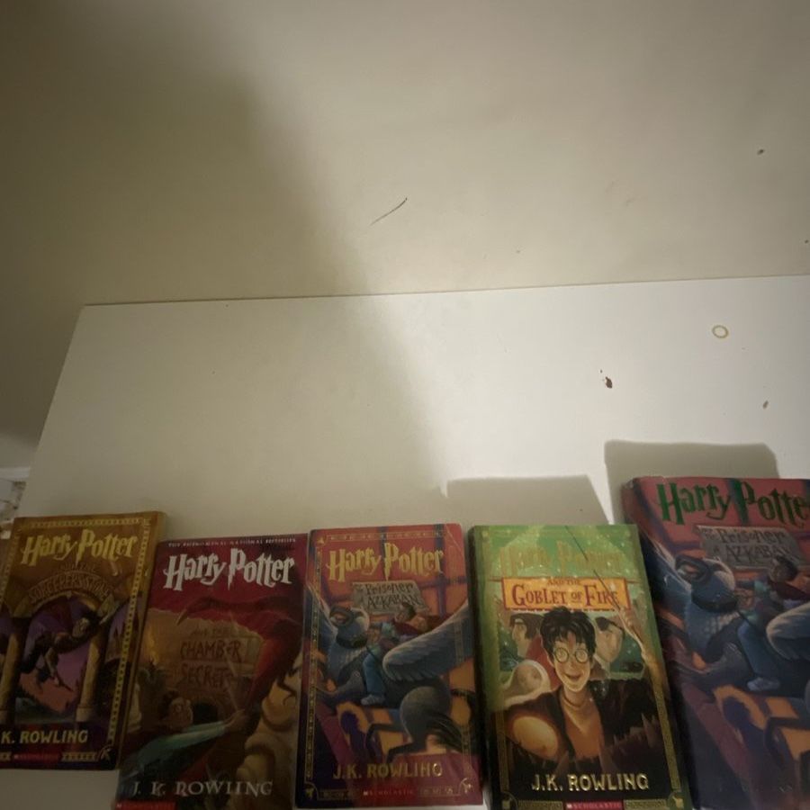 Harry Potter books 1-5 softcover