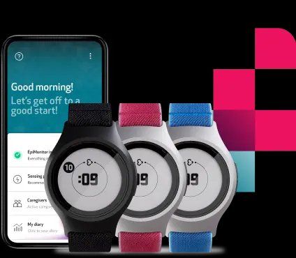 Embrace2 Seizure Detection Wearable Smartwatch with Charger