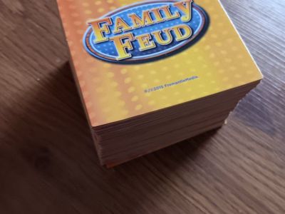 Family Feud 2015 Edition Question/Answer Game Cards