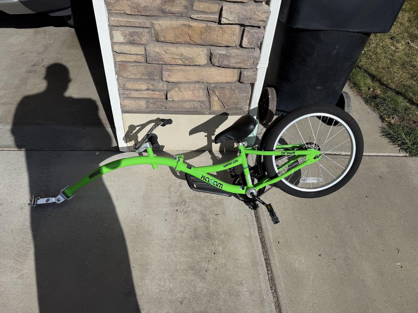 Weeride Kazam trailer bike