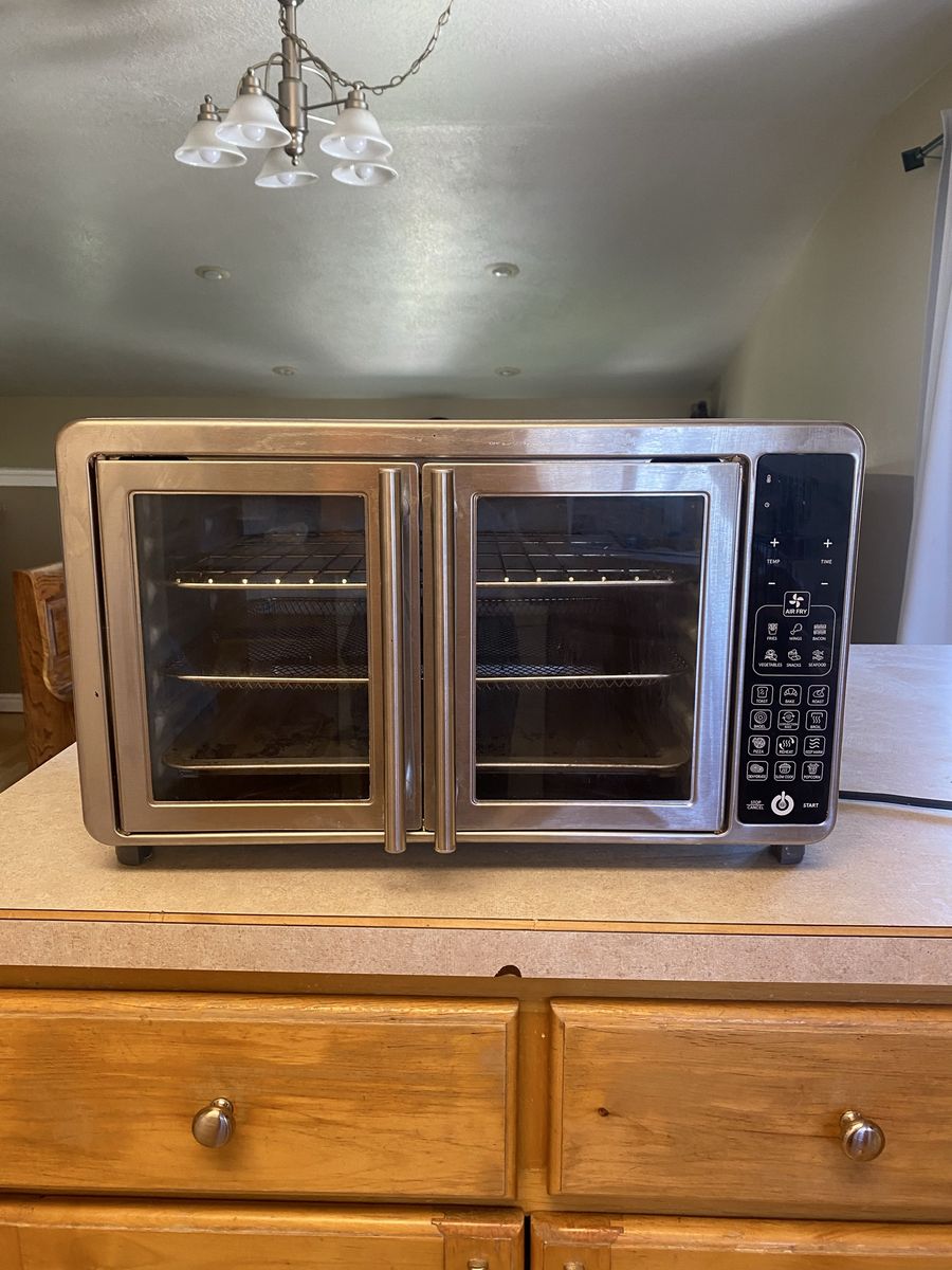 Air Fryer Toaster Oven - Stainless Steel Countertop Convection Oven