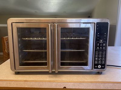 Air Fryer Toaster Oven - Stainless Steel Countertop Convection Oven