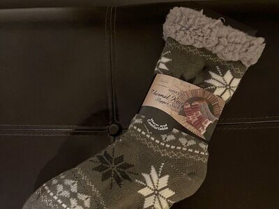 Thermal Knit Slipper Socks - BRAND NEW - by Mirabeau