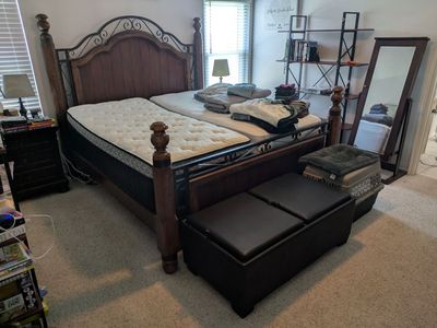 Solid Wood King size Bedframe
