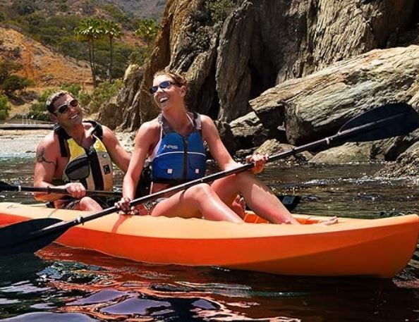 Lifetime Kokanee Sit-On-Top Kayak, Orange, 9'6"