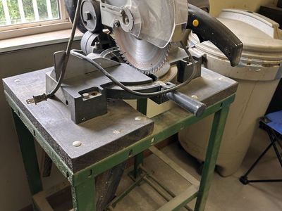 10” inch Sears miter saw with stand