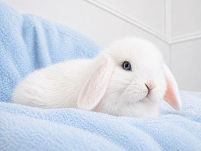 Adorable blue eyed Holland Lop Bunnies - Playful & Healthy Pets
