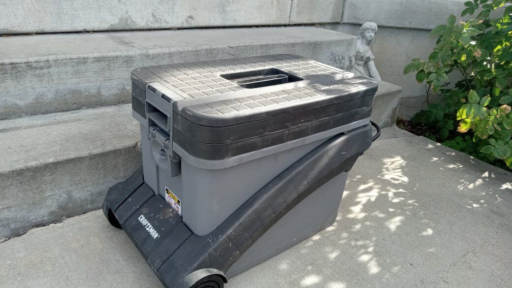 Craftsman Luggage Toolbox 3 Part with Wheels Big Durable Quality