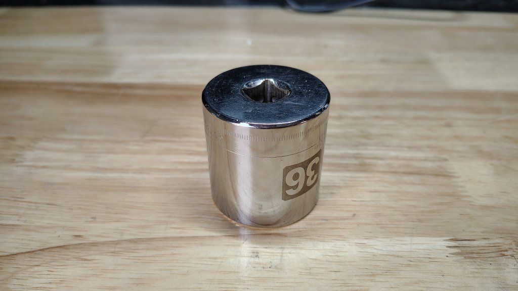 Craftsman 36mm 12PT 1/2" Drive Socket