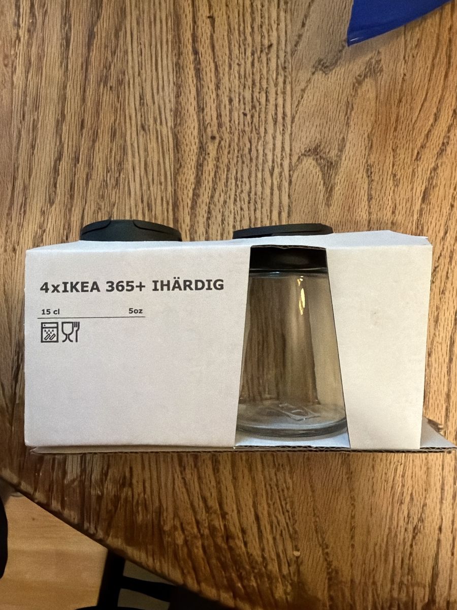IKEA 365+ IHÄRDIG Spice Jars with Grinder (Set of 4), 15 cl / 5 oz, Clear Glass