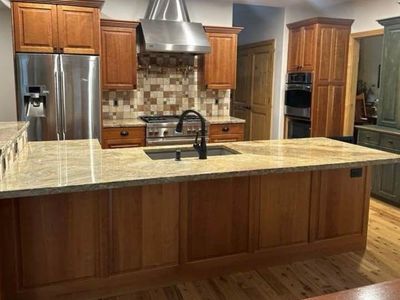 Cherry Berry Kitchen Cabinets