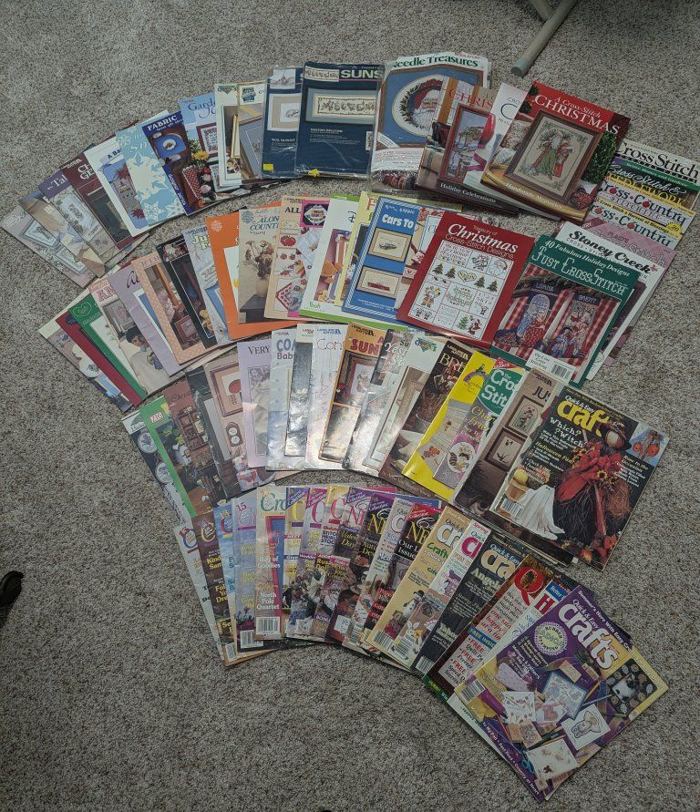 Lot of Cross-stitch Patterns