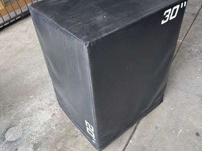 Fuel Soft Plyo Jump Box 20"/24"/30" 3-in-1 Foam Cross Training Exercise Box