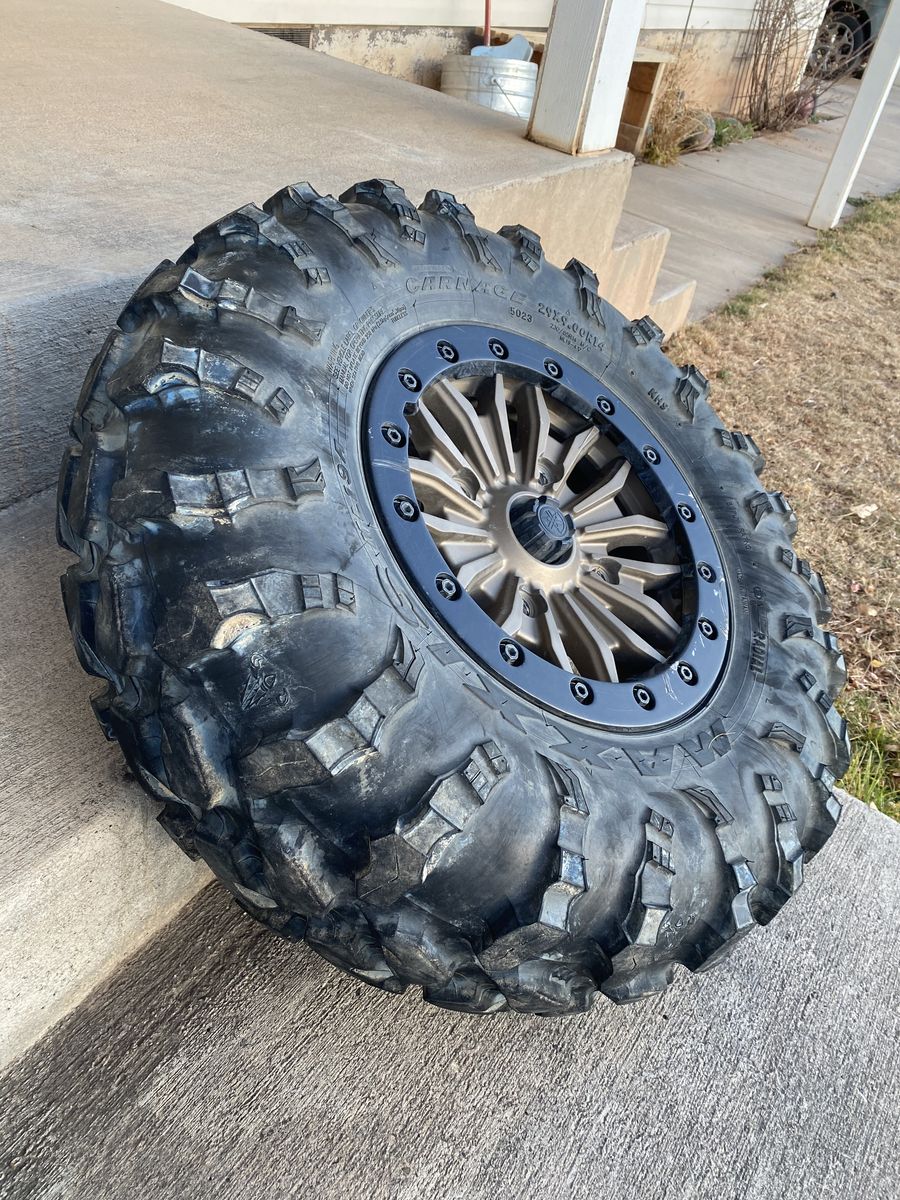 ATV Tire With Nice Rim