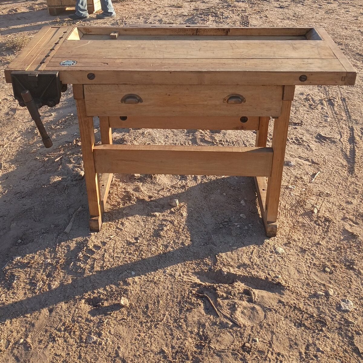 1890s antique work bench