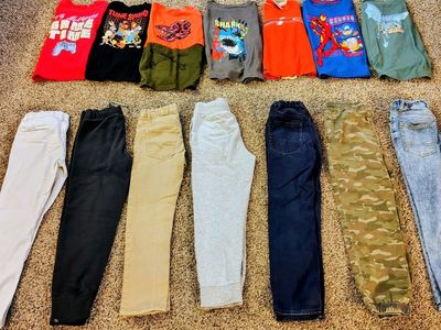 boys clothes size 8 - 14 pieces CASH