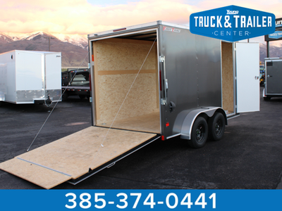 Wells Cargo 7 x 12 Deluxe Enclosed Trailer
