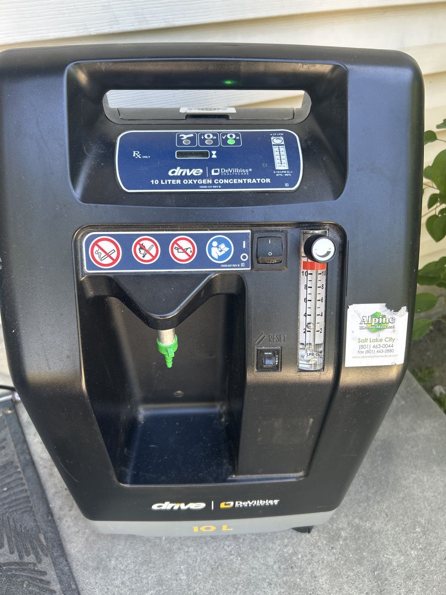 DeVilbiss drive 10L oxygen concentrator