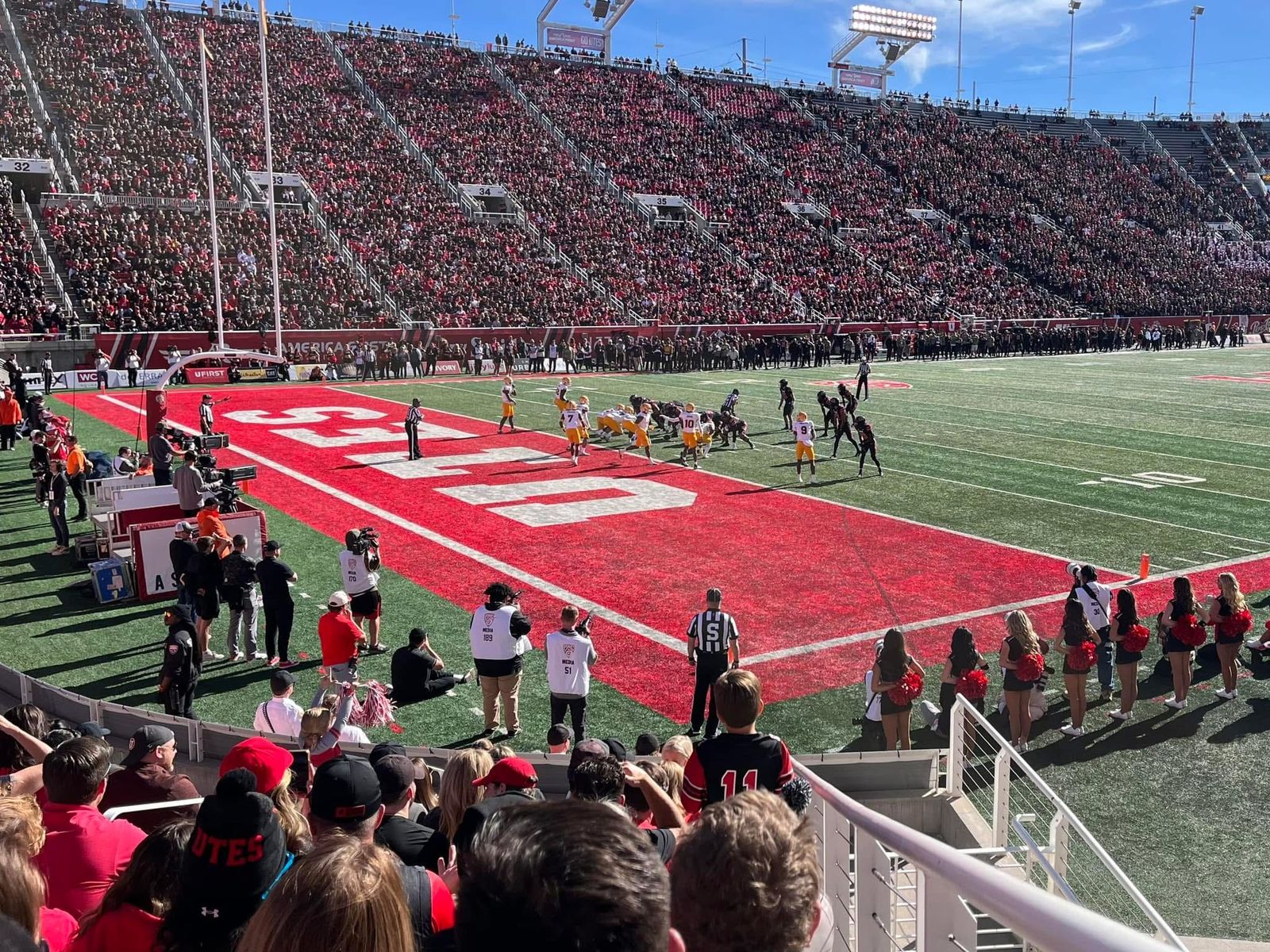 University of Utah football vs Idaho Vandals 