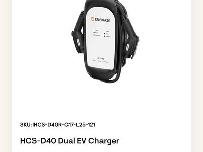 BRAND NEW Enphase EV Car Chargers Universal Compatibility