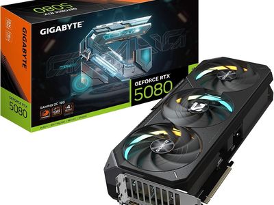 GIGABYTE GeForce RTX 5080 Gaming OC 16G Graphics Card, WINDFORCE Cooling System, 16GB