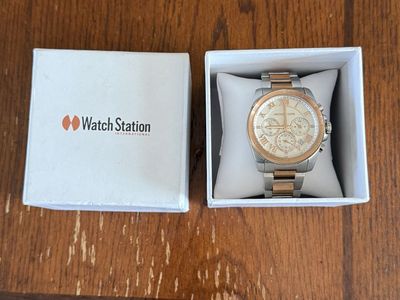 OBO Michael Kors Two-Tone Stainless Steel & Rose Gold Chronograph Watch