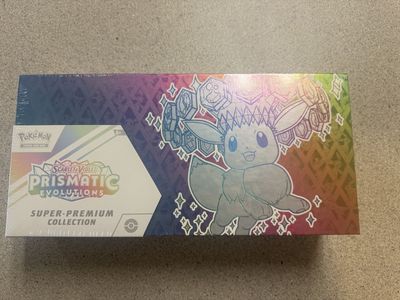 PRISMATIC EVOLUTIONS SUPER PREMIUM COLLECTION. NEW SEALED