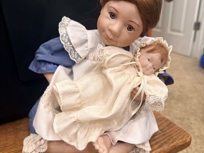 Vintage Porcelain Doll