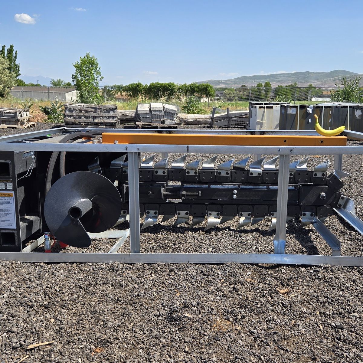 NEW Wolverine 48" Heavy Duty Trencher (Skid Steer)