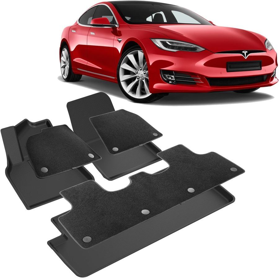 Tesla Model Y 2021-2025 TPE All Weather Floor Mat