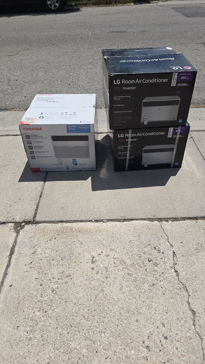 Room air conditioner  150 each